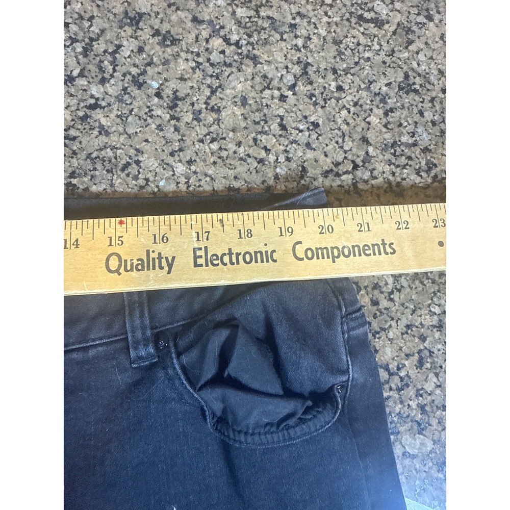 Lane Bryant Black Straight Leg Stretch Jeans Size 22R - Picture 5 of 7